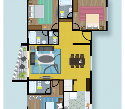 Floor Plan B at Celebrity Prime Oak
